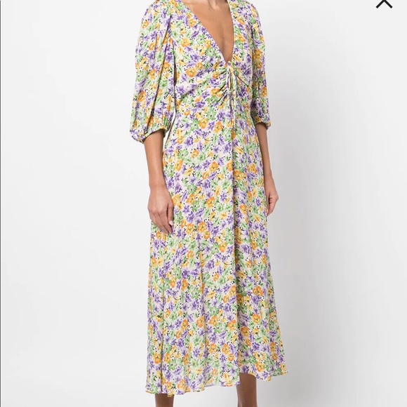 NICHOLAS DANIELLE DRESS - WHISTLEDOWN FLORAL - Picture 12 of 13